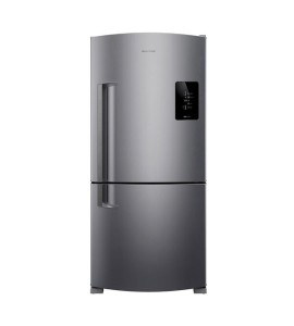 Geladeira Brastemp Frost Free Inverse 591 Litros Inox - Bre85mk 220v