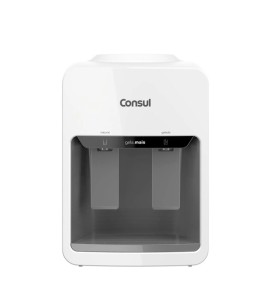 Bebedouro de Água Consul Gelada e Natural com Compressor Gela Mais CJD42AB Branco 127V (110V)