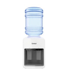 Bebedouro de Água Consul Gelada e Natural com Compressor Gela Mais CJD42AB Branco 220V