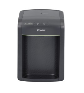 Purificador de Água Consul Gelada e Natural com Refrigeração Eletrônica e Filtragem Classe A CPB34AF Cinza Bivolt