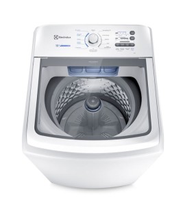 Máquina De Lavar Electrolux 15kg Branca Essential Care Com Cesto Inox E Jet Clean (led15) 127v