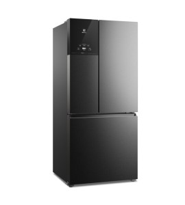 Refrigerador French Door Electrolux IM8B 590L Frost Free 127V (110V) Inox Preto