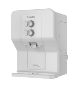 Purificador de Água Esmaltec Gelada e Natural com Compressor ACQUA7 Branco 220V