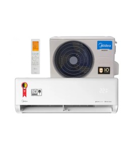 Ar Condicionado Split Inverter Quente e Frio 9000BTUs com Wi-Fi 220V AI Ecomaster Midea