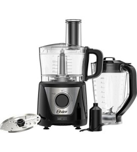 Multiprocessador De Alimentos Black 4 Em 1 Oster 220v