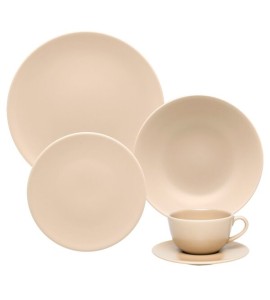 Aparelho De Jantar/chá 30 Pçs Merengue Oxford