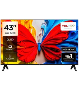 Smart TV 43 Polegadas Google TV QLED 43S5K TCL